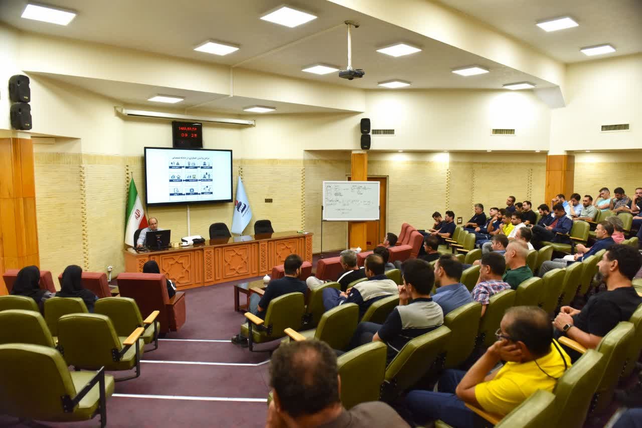 ارتقای آمادگی کارکنان پتروشیمی تبریز در مواجهه با مخاطرات شیمیایی
